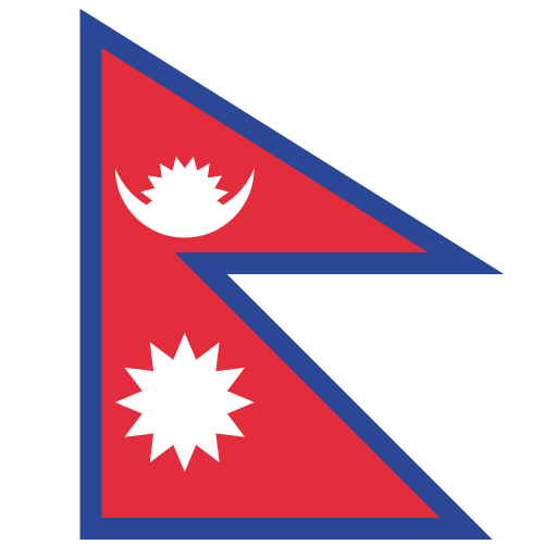 Proudly Crafted in Nepal - Nepal Flag